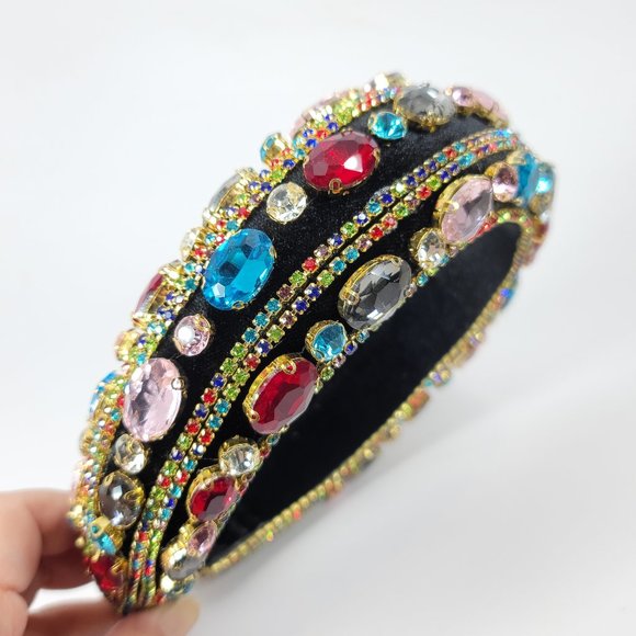 NWT Glam Statement Bling Headband Hair Accessory - Picture 7 of 9